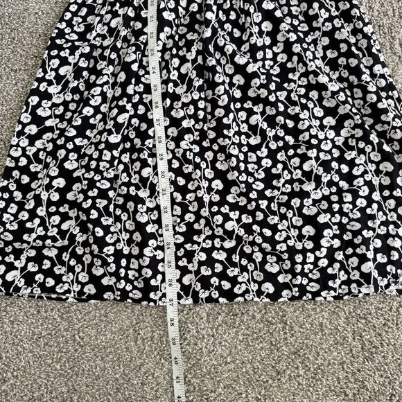 NEW LAVINA | Black and White Floral Dress - Picture 13 of 13